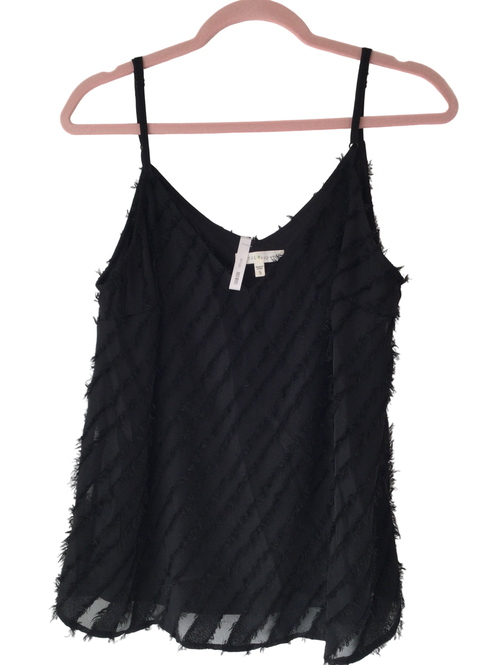 FSL apparel size small black top TT0822