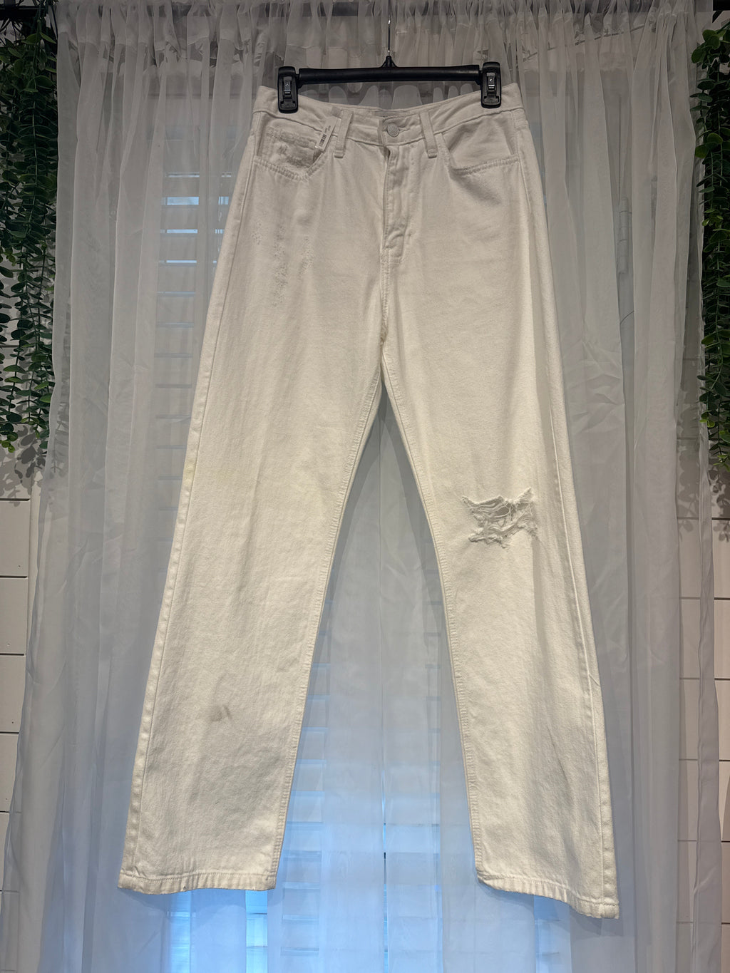 JUST BLACK DENIM size 27
