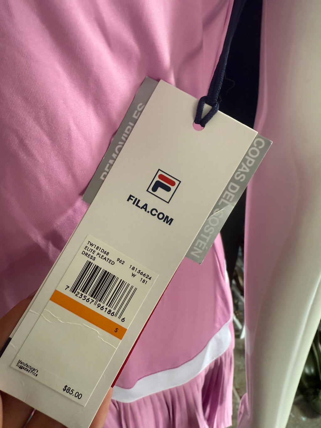 FILA SMALL TENNIS DRESS