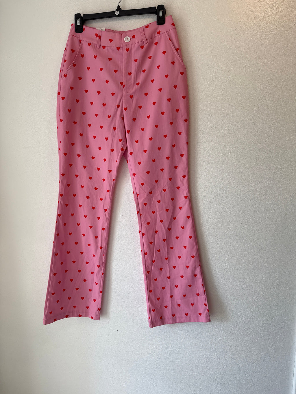 PINK HEARTS PANTS SHEIN SIZE 2 BT0029