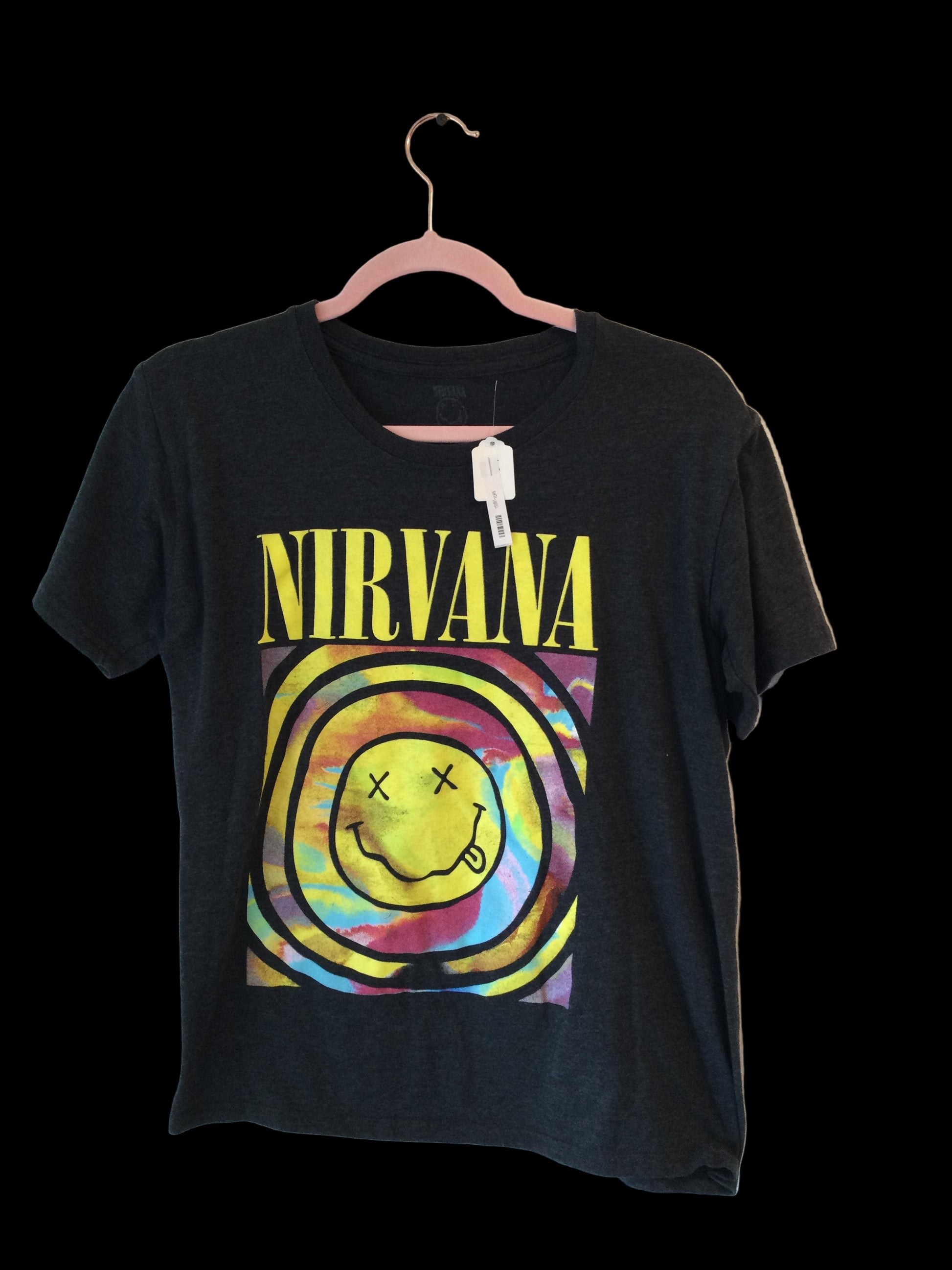 Nirvana black T-shirt size small TT0581￼