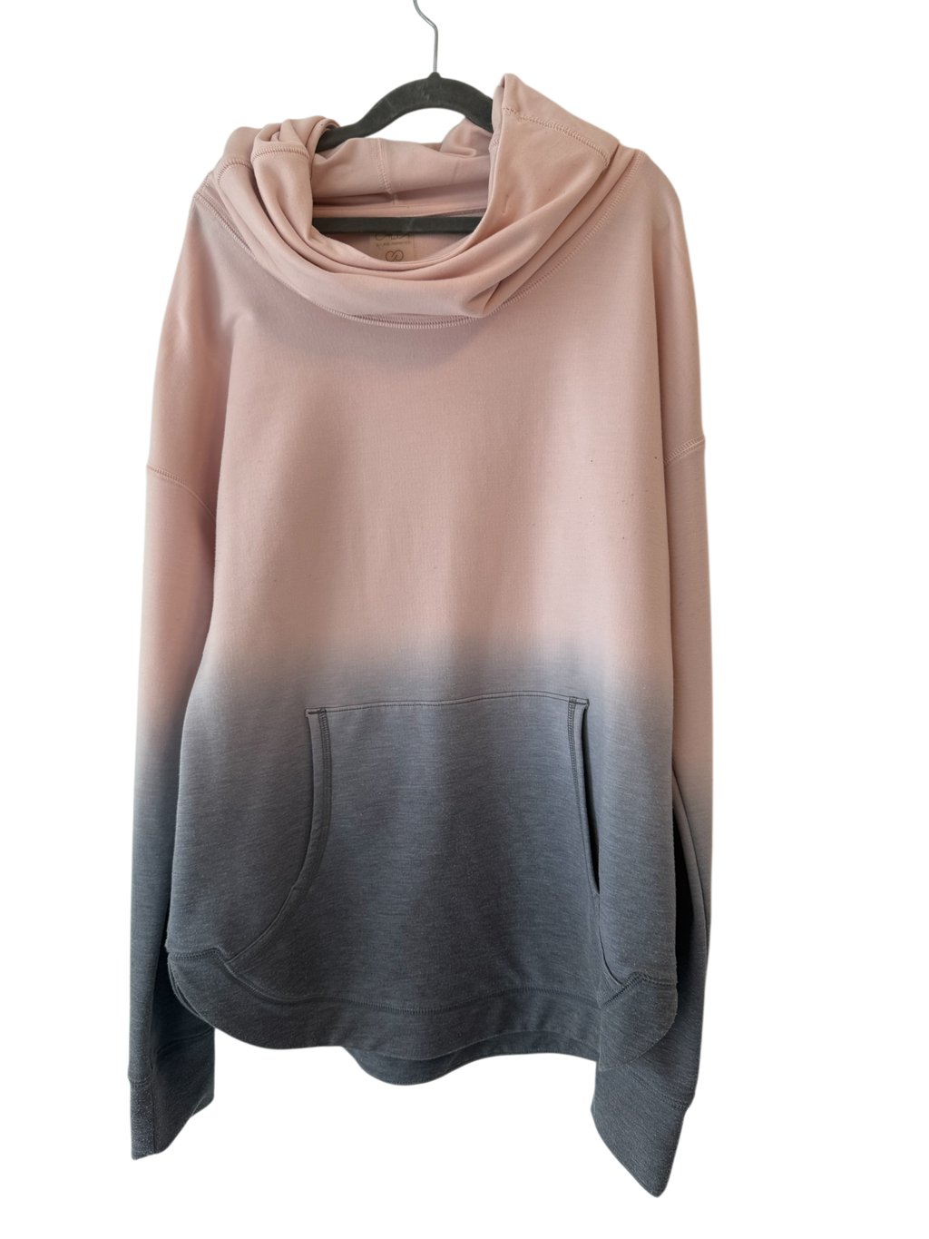 CALIA HOODIE PINK/GREY SIZE SMALL