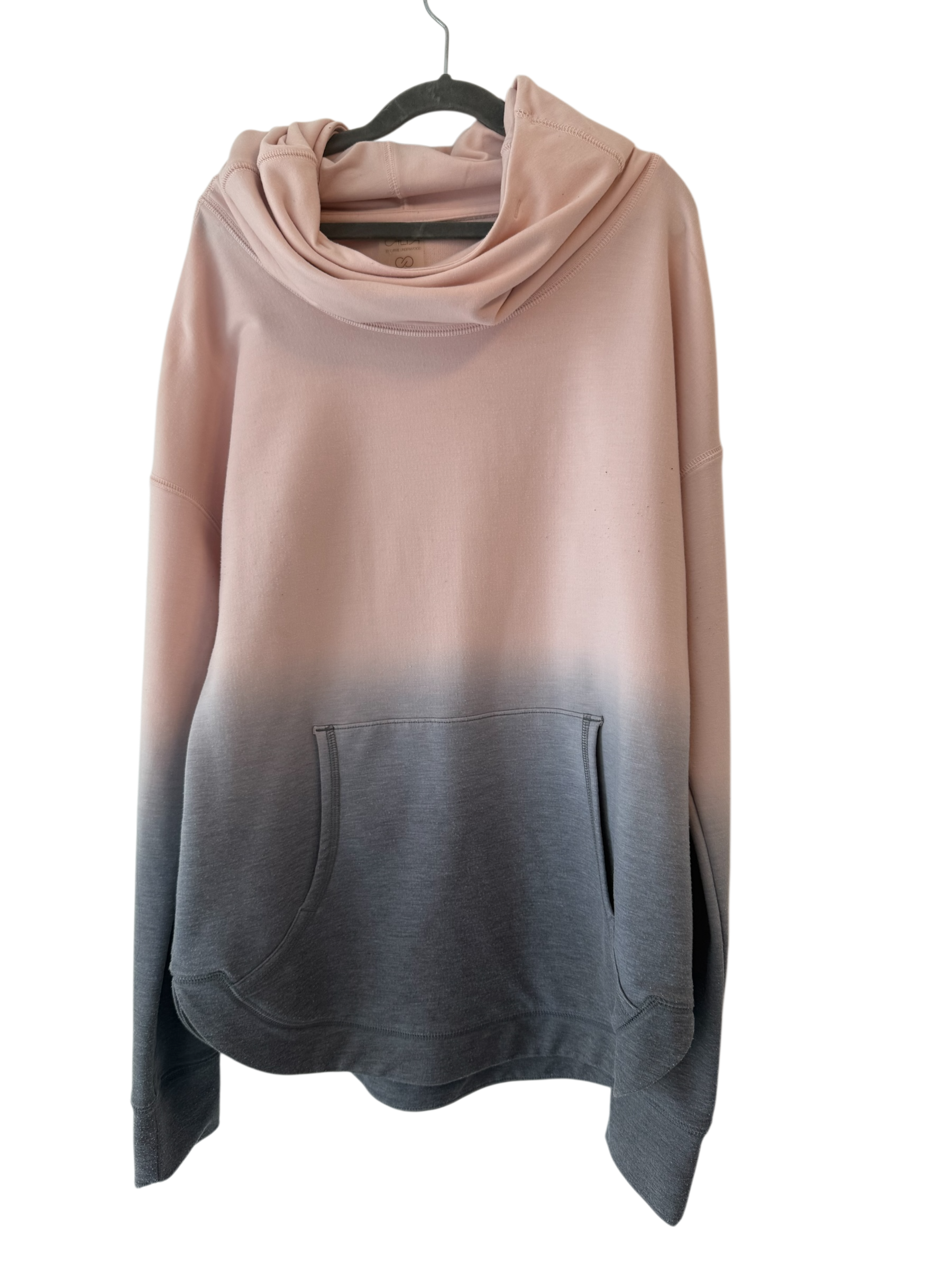 CALIA HOODIE PINK/GREY SIZE SMALL