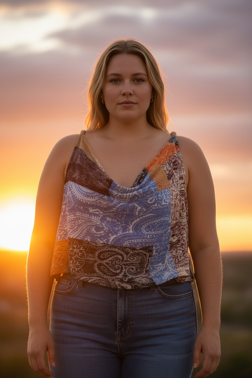 Large top free people