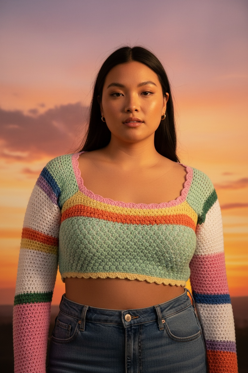 CROCHET NO BRAND XL TT0841