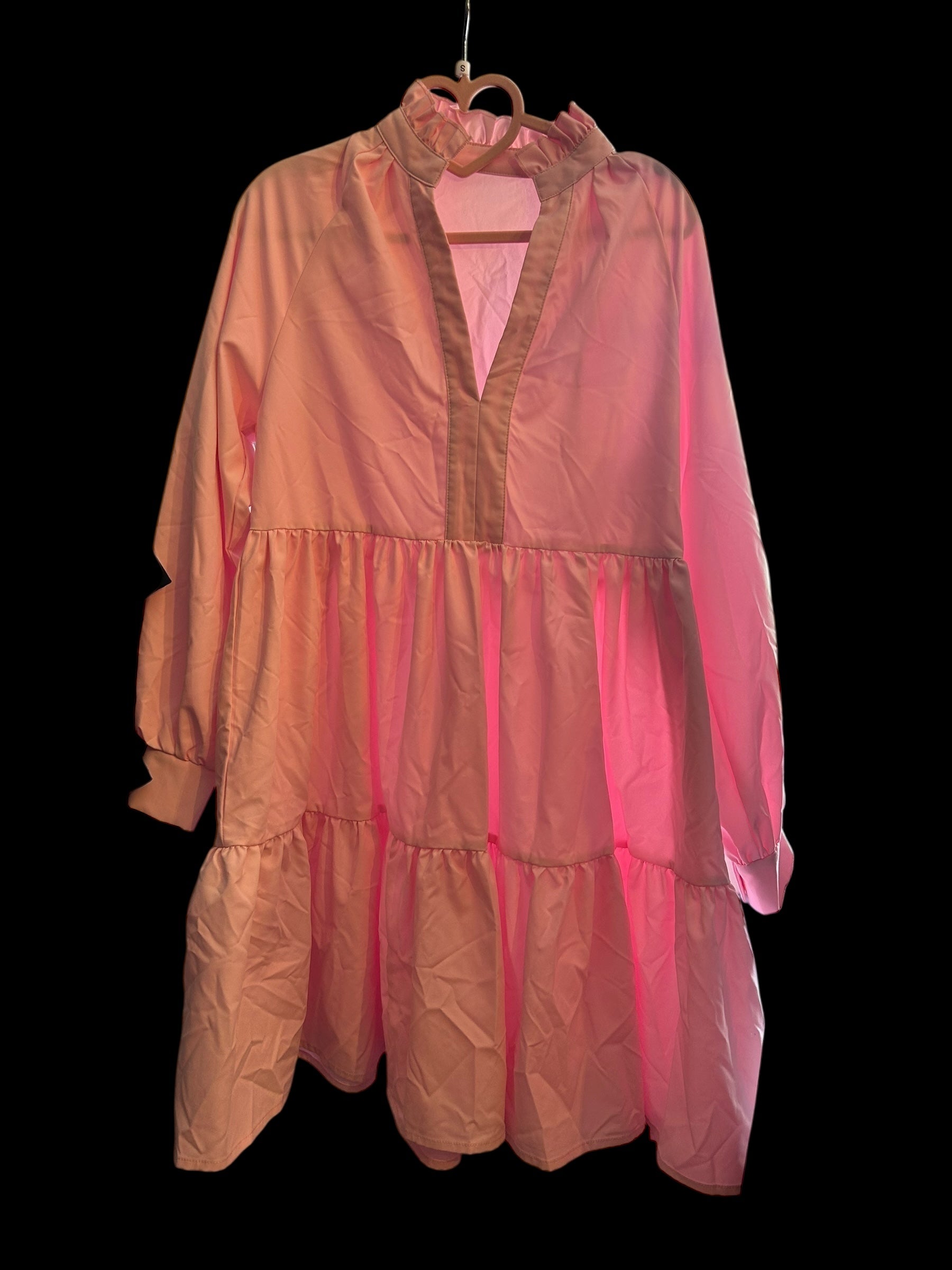 PINK DRESS SIZE SMALL/MEDIUM