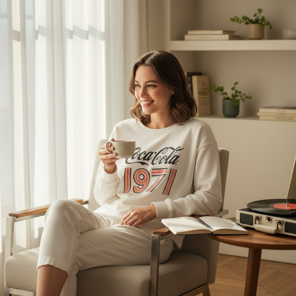 COCA COLA SWEATSHIRT SIZE MEDIUM