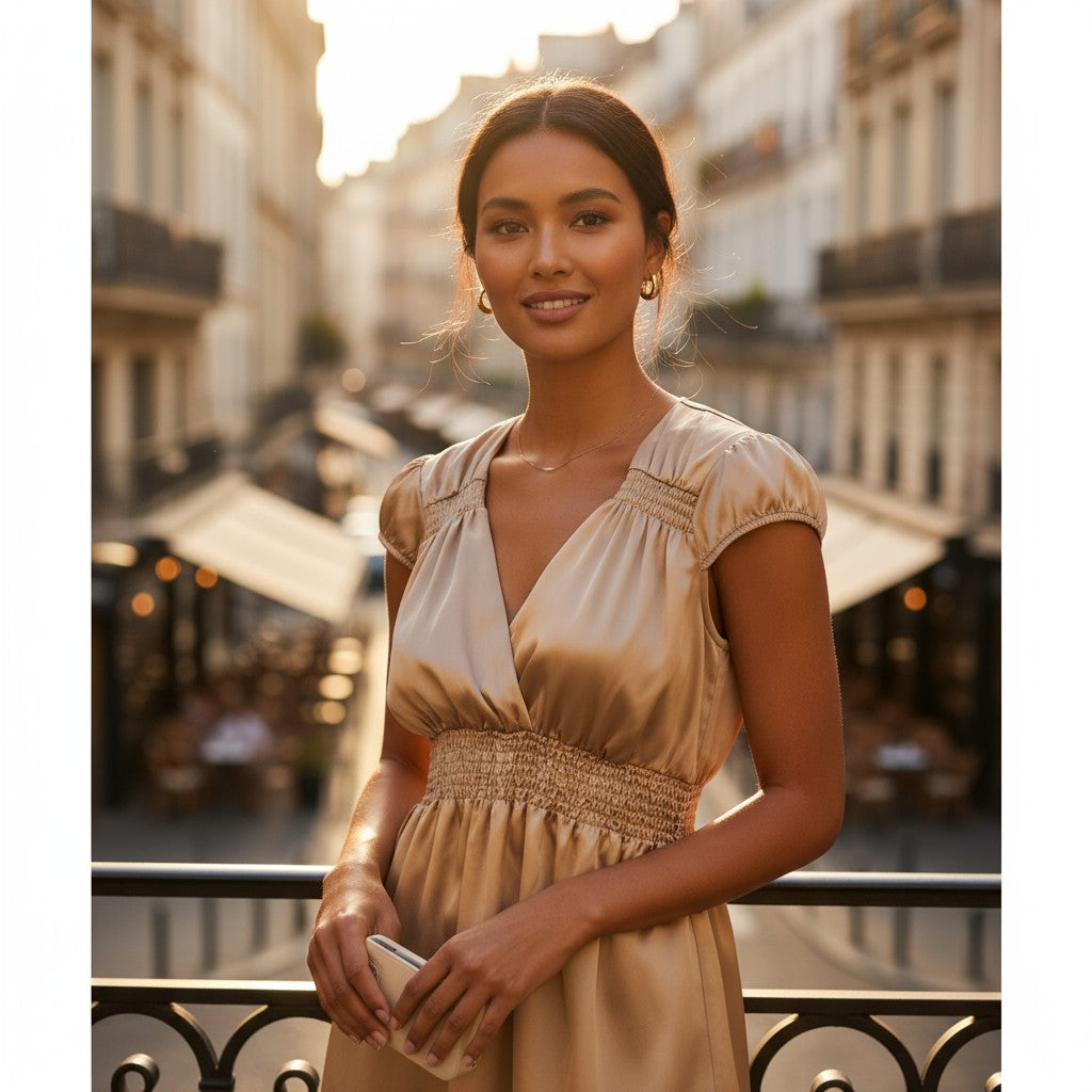 BCX LARGE TOP Y2K TOP GOLD