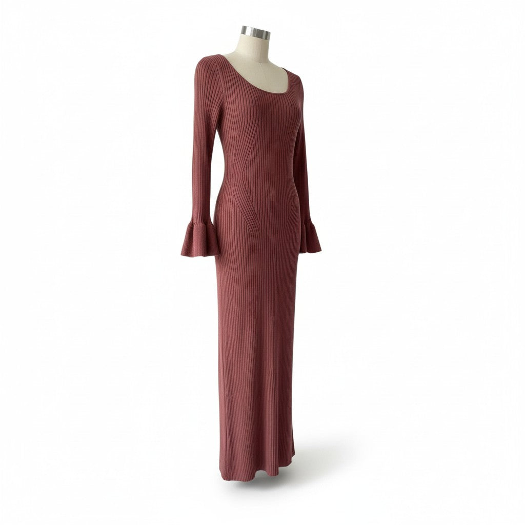 ZARA PINK KNIT DRESS SIZE SMALL