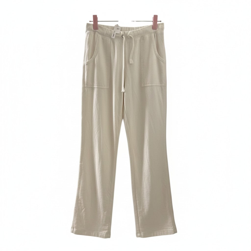 Y2K PAPAYA CREAM SWEATPANTS TERRYCLOTH MEDIUM