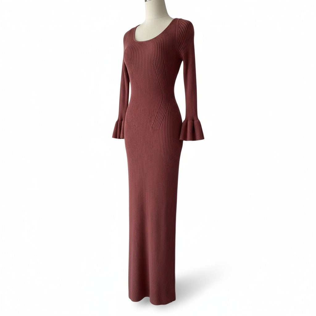 ZARA PINK KNIT DRESS SIZE SMALL