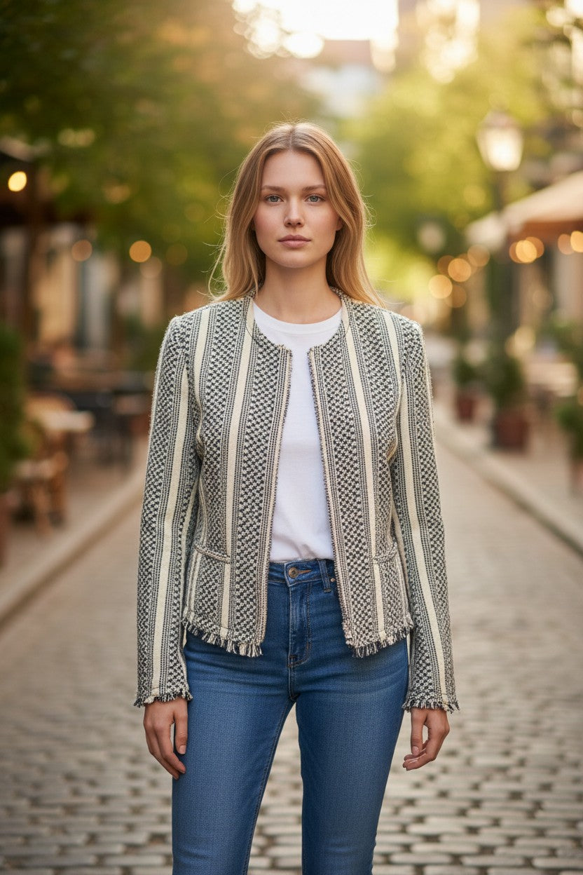 ADRIENNE VITTADINI BLAZER SIZE SMALL