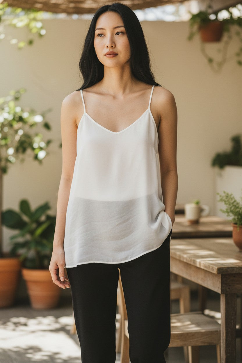 BANANA REPUBLIC WHITE TOP SMALL
