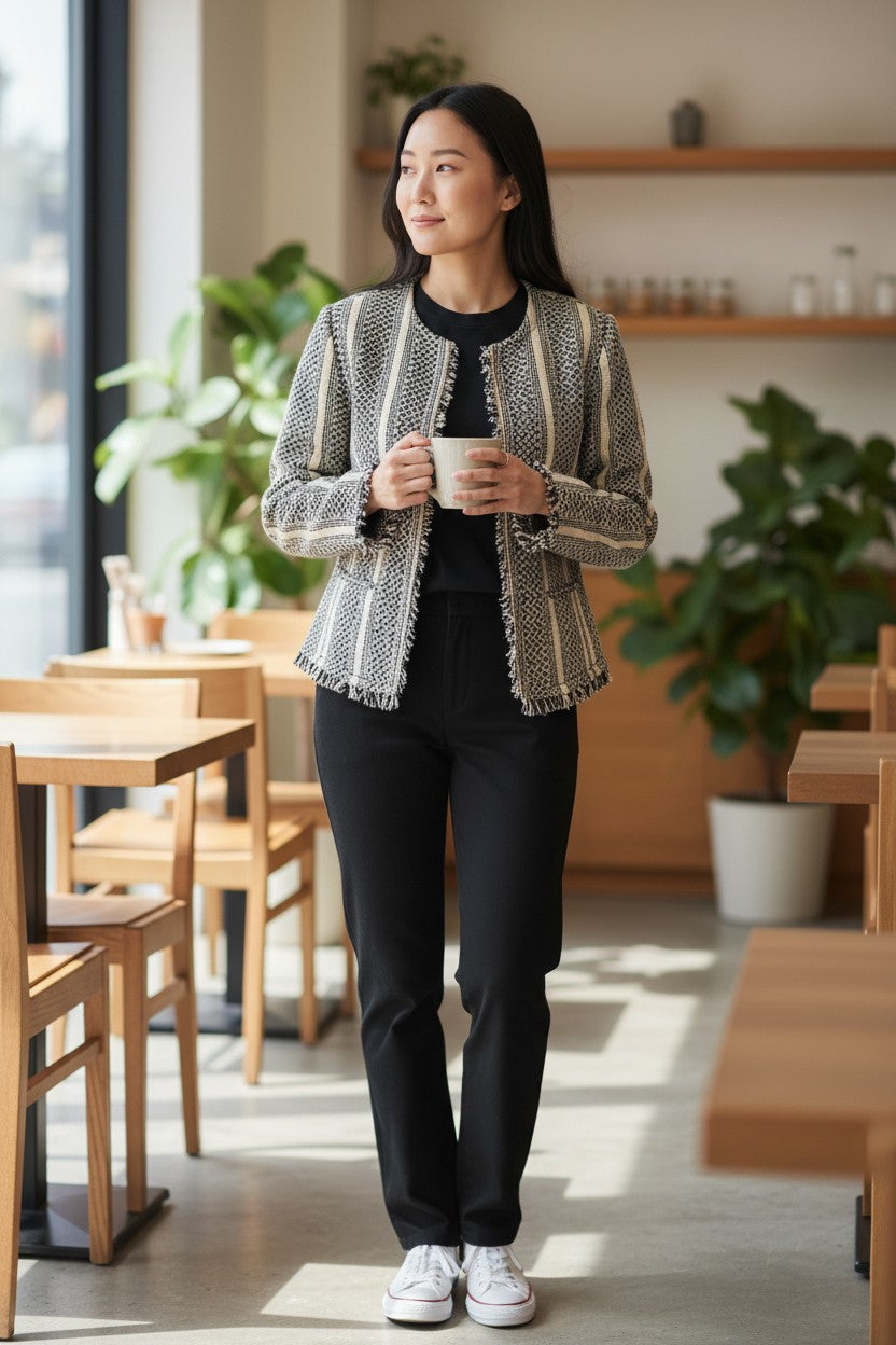 ADRIENNE VITTADINI BLAZER SIZE SMALL